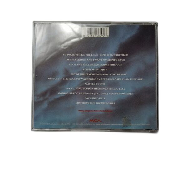 Meat Loaf Bat Out of Hell II Back Into Hell CD 1993 MCA Records 008811069926 - Picture 3 of 3